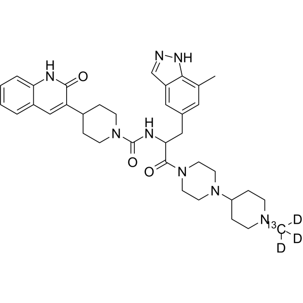 (Rac)-Vazegepant-13C,d3